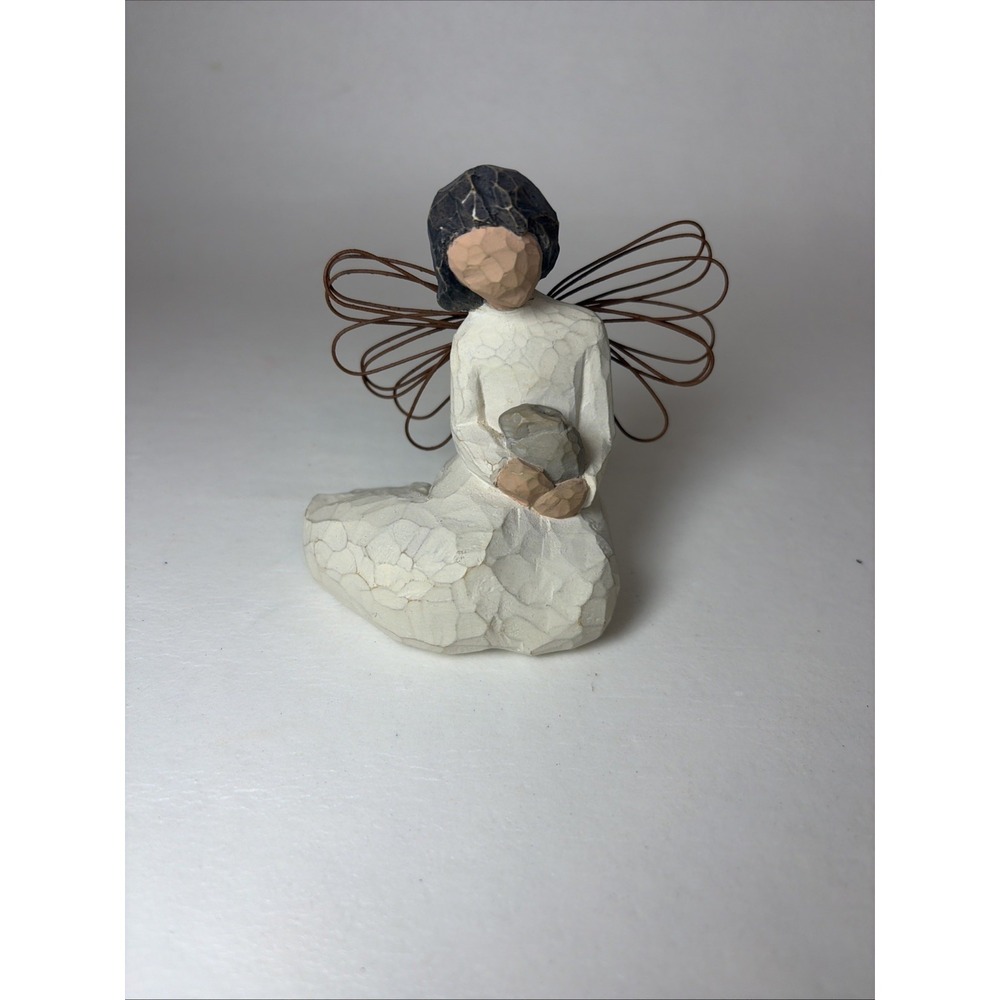 Willow Tree Angel Of Protection Figurine Demdaco Susan Lordi - 1999 Signed